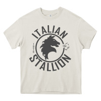 Cream Italian Stallion Heavy Core Tee - artisFamous