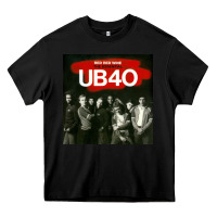 Black THE ESSENTIAL UB 40 Heavy Core Tee - artisFamous