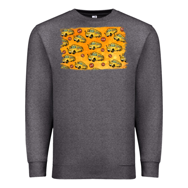 School Bus Pattern Premium Sweatshirt by Jasminsmagicworld | Teevron