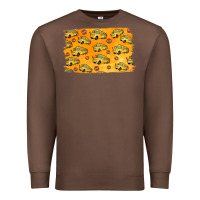 Chestnut School Bus Pattern Premium Sweatshirt - Jasminsmagicworld
