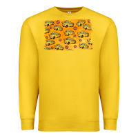 Lemon School Bus Pattern Premium Sweatshirt - Jasminsmagicworld