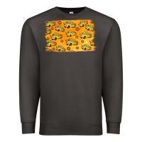 Smoke School Bus Pattern Premium Sweatshirt - Jasminsmagicworld