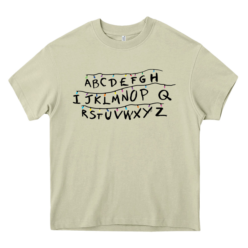 Stranger Alphabets Funny Heavy Core Tee by artisFamous | Teevron