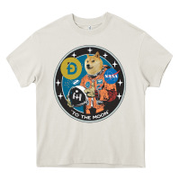 Cream doge Heavy Core Tee - artisFamous