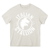 Cream Italian Stallion Heavy Core Tee - artisFamous