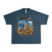 Midnight Navy summer min Urban Heavy Tee - CowhideDigitalArt