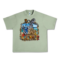 Oil Green summer min Urban Heavy Tee - CowhideDigitalArt