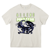 Cream Predator Alien Heavy Core Tee - artisFamous