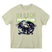 Mossy Predator Alien Heavy Core Tee - artisFamous