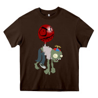 Chocolate Brown Plants vs. Zombies Heavy Core Tee - artisFamous