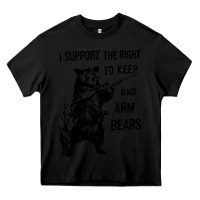 Black bear arms 2nd amendment funny hunting Heavy Core Tee - artisFamous
