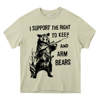 Mossy bear arms 2nd amendment funny hunting Heavy Core Tee - artisFamous