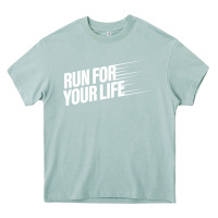 Arona run for your life Heavy Core Tee - artisFamous