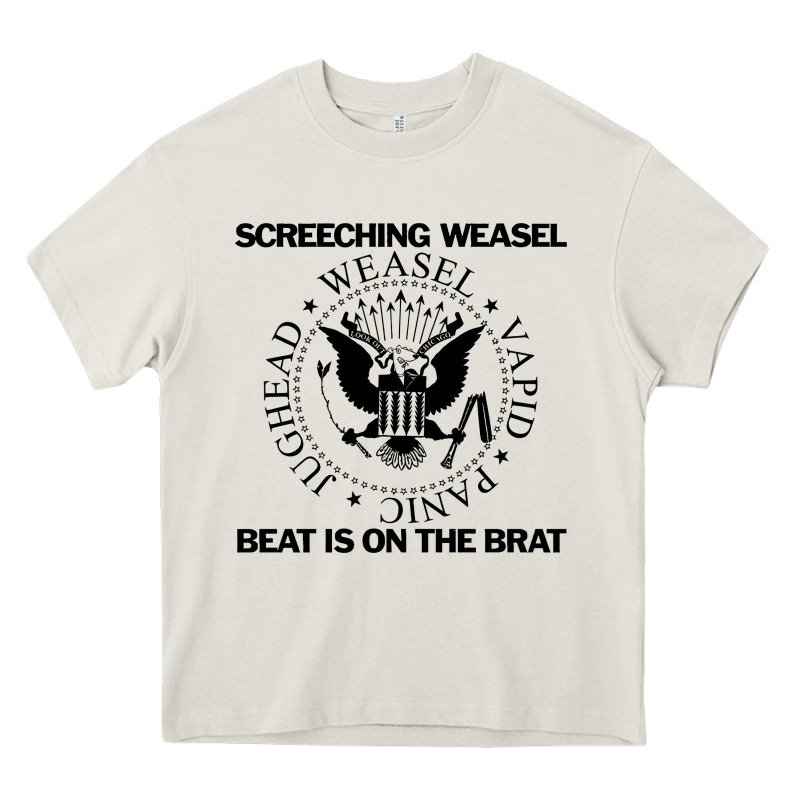 Screeching Weasel Beat Is On The Brat Heavy Core Tee by artisFamous | Teevron