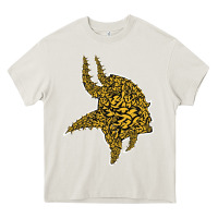 Cream Viking Style Heavy Core Tee - artisFamous