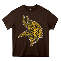 Chocolate Brown Viking Style Heavy Core Tee - artisFamous