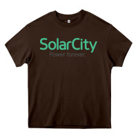 Chocolate Brown SolarCity Heavy Core Tee - artisFamous