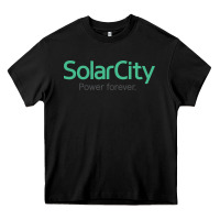 Black SolarCity Heavy Core Tee - artisFamous