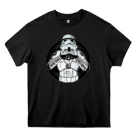 Black storm trooper Heavy Core Tee - artisFamous