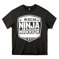 Asphalt american ninja warrior Heavy Core Tee - artisFamous