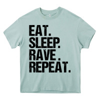 Eat Sleep Rave Repeat Heavy Core Tee | Teevron