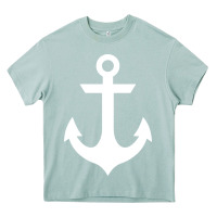 Arona preppy nautical anchor Heavy Core Tee - artisFamous