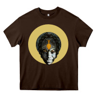 Chocolate Brown Feeling Good Nina Simone Heavy Core Tee - artisFamous