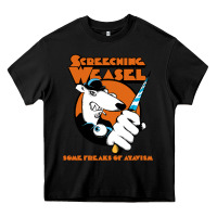 Black Screeching Weasel Some Freaks Of Atavism Heavy Core Tee - artisFamous