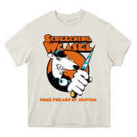 Cream Screeching Weasel Some Freaks Of Atavism Heavy Core Tee - artisFamous
