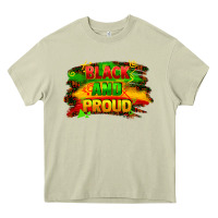 Mossy black and proud Heavy Core Tee - FaDigitalArtStudio