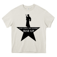Cream here comes the general rise up Heavy Core Tee - artisFamous