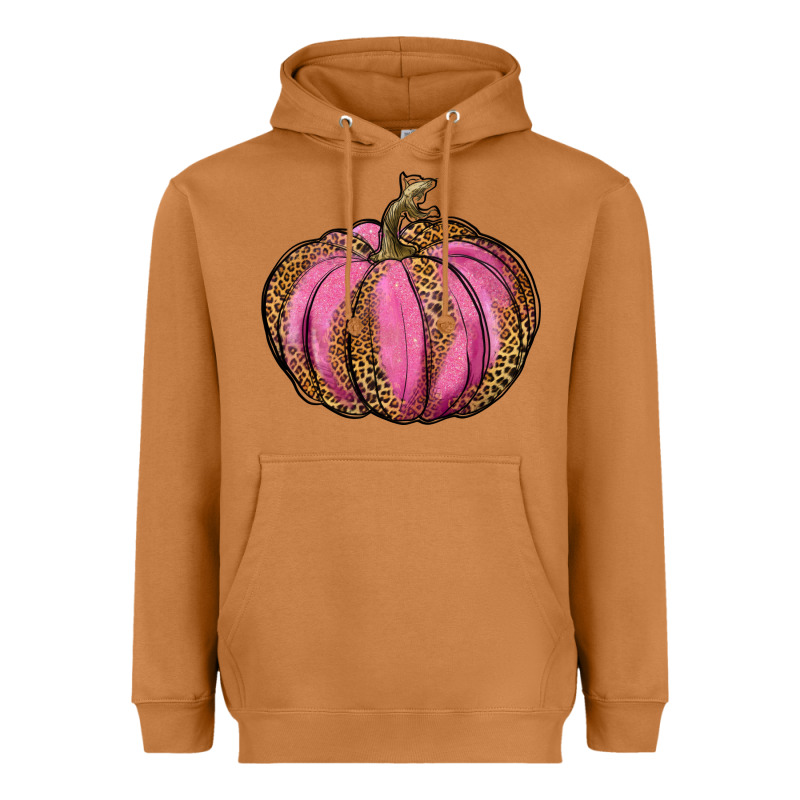 Leopard Cancer Pumpkin Heavyweight Hoodie by RanaPortraitStore | Teevron