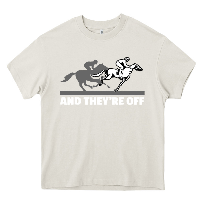 Horse Racing Heavy Core Tee by artisFamous | Teevron