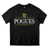 Black The Pogues 1982 Heavy Core Tee - artisFamous