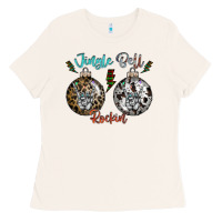 Bone Jingle Bell Rockin Ladies Tee - CowhideDigitalArt