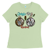 Matcha Jingle Bell Rockin Ladies Tee - CowhideDigitalArt
