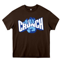 Chocolate Brown crunch Heavy Core Tee - artisFamous