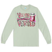 Matcha v is for valentine versed Long Sleeve Tee - RacoonDesign