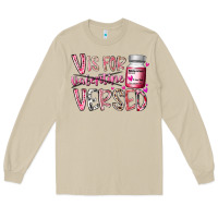 V Is For Valentine Versed Long Sleeve Tee | Teevron