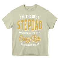 Mossy I'm The Best Stepdad | Father's Day Heavy Core Tee - artisFamous