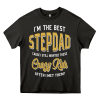 Asphalt I'm The Best Stepdad | Father's Day Heavy Core Tee - artisFamous