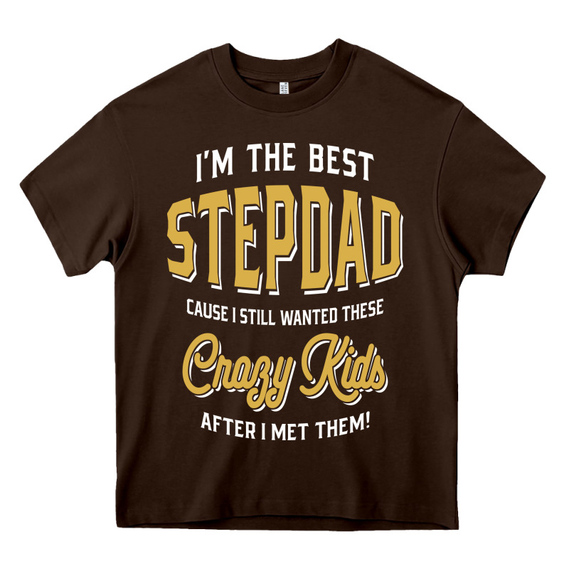 I'm The Best Stepdad | Father's Day Heavy Core Tee by artisFamous | Teevron