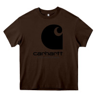 Chocolate Brown Carhartt Heavy Core Tee - artisFamous