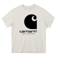 Cream Carhartt Heavy Core Tee - artisFamous