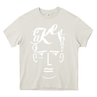 Cream jack kerouac Heavy Core Tee - artisFamous