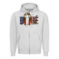 Dove Grey bebe jesus christ Zipper Hoodie - Jasminsmagicworld
