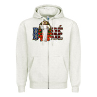 Oatmeal Heather bebe jesus christ Zipper Hoodie - Jasminsmagicworld