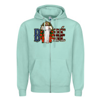 Seafoam bebe jesus christ Zipper Hoodie - Jasminsmagicworld