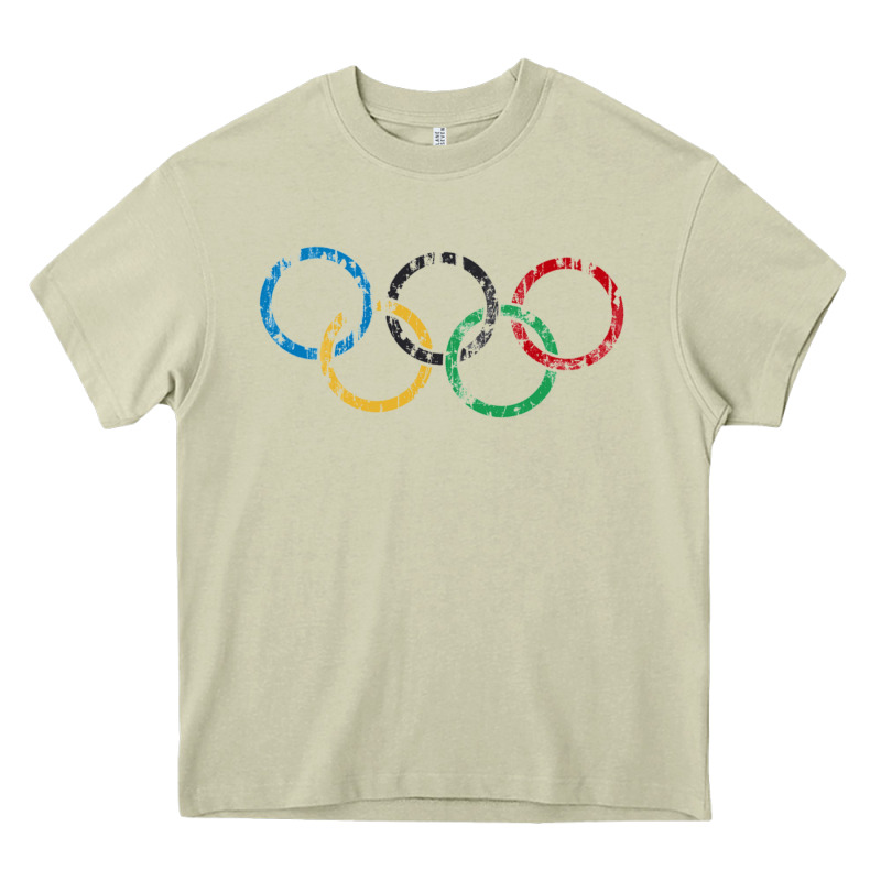 Olympic Rings Heavy Core Tee by artisFamous | Teevron
