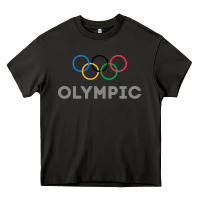 Asphalt OLYMPIC RINGS Heavy Core Tee - artisFamous